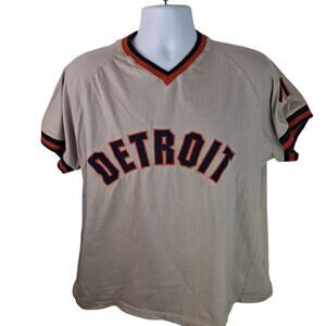 MLB Detroit Tigers Jersey MLB Steve & Berry University Medium Embroidered